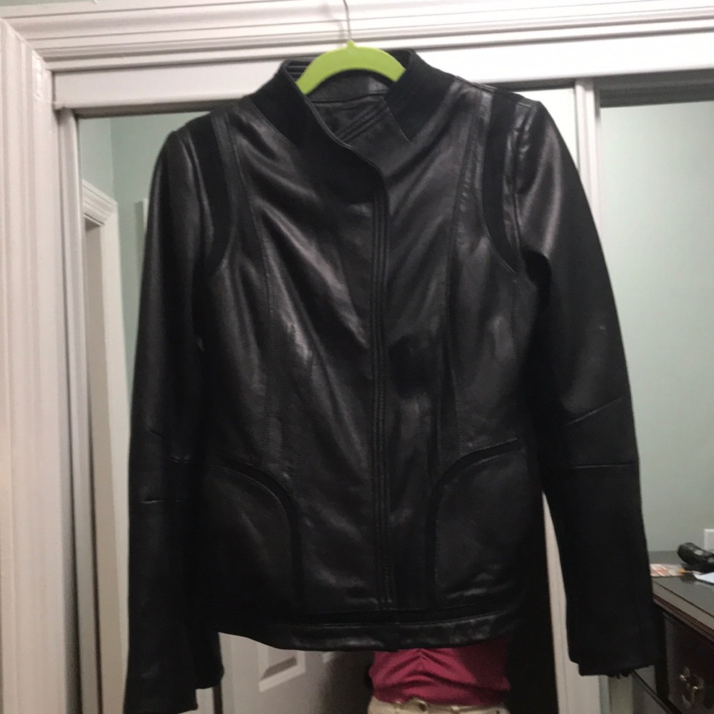 Tahari Leather Jacket
